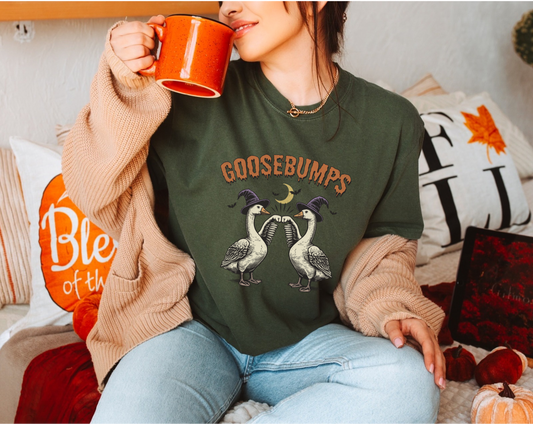 Spooky goosebumps tee