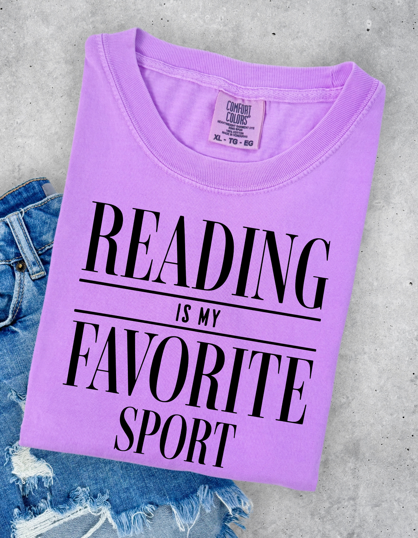 Reading is my Favorite Sport Tshirt