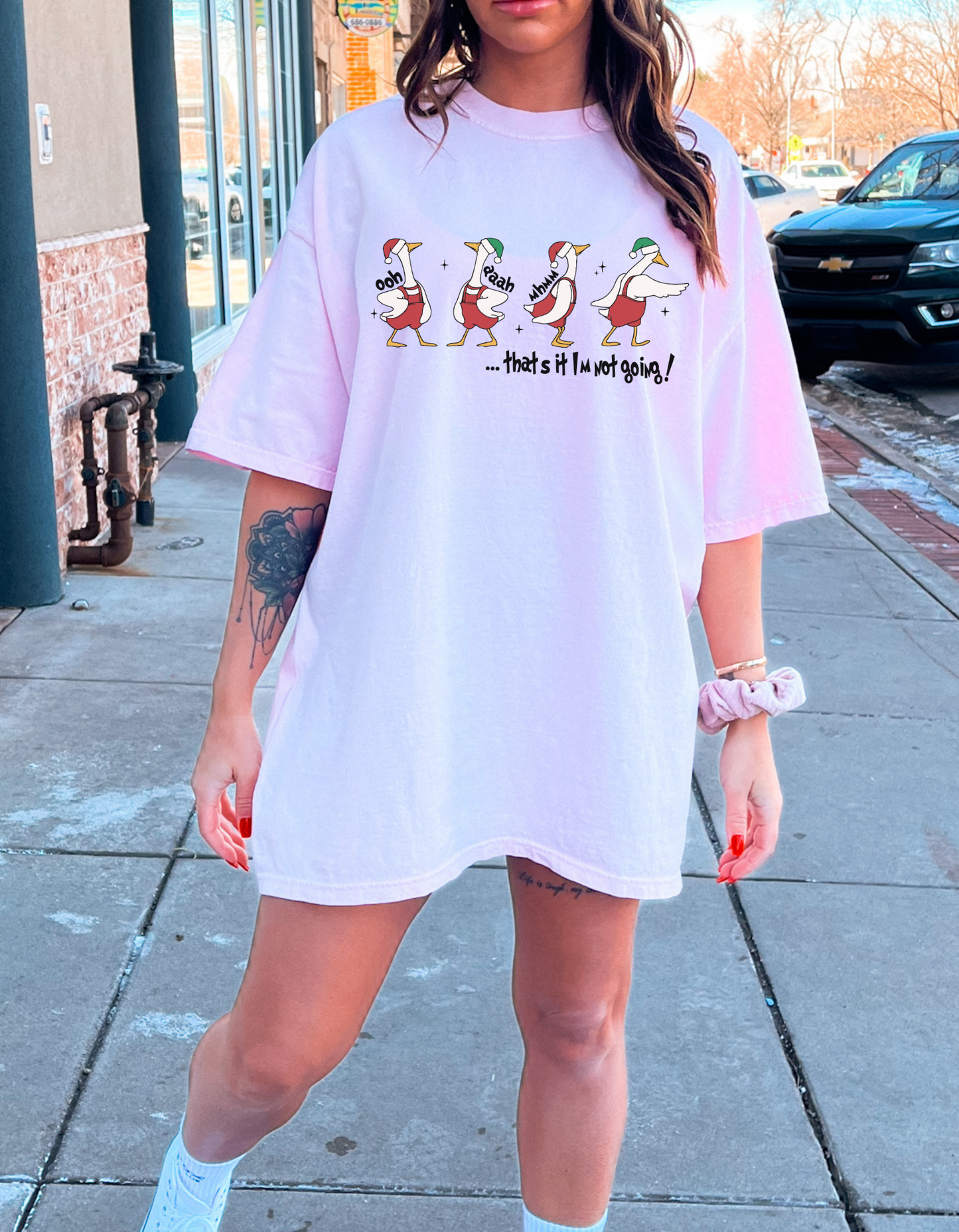 Oohhh Aaahh Goose Graphic Tee