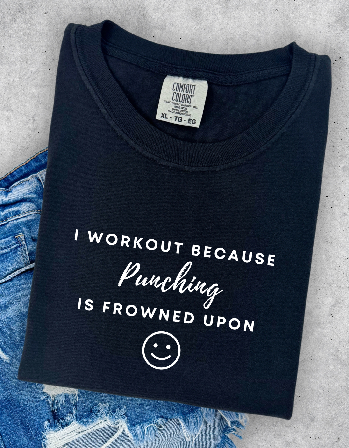 Punching is frowned upon Graphic Tshirt