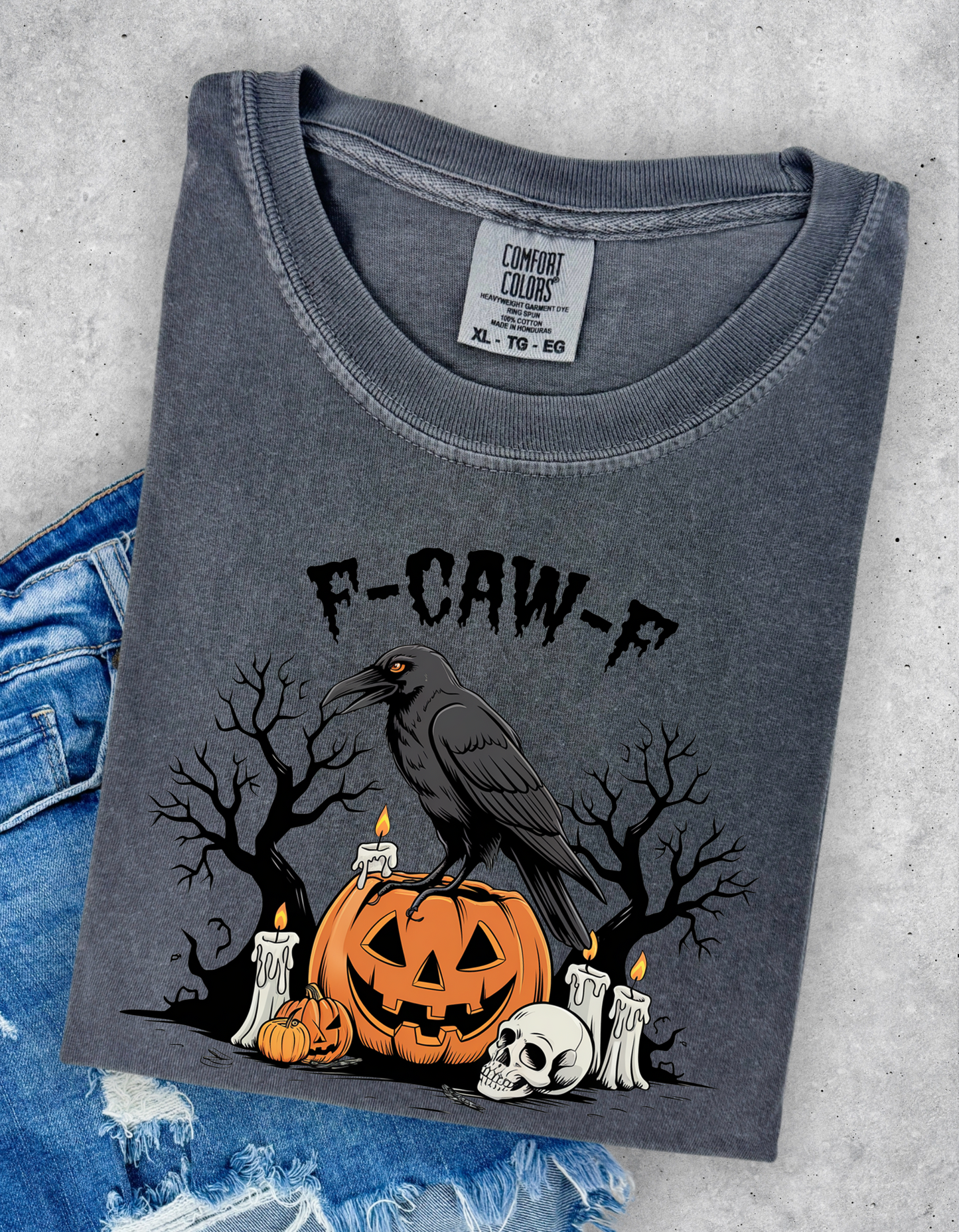 F Caw F Graphic Tshirt