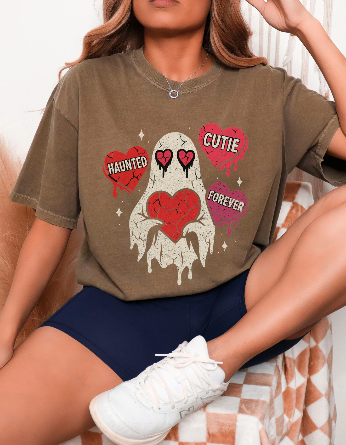 Haunted Valentines Ghost Tee