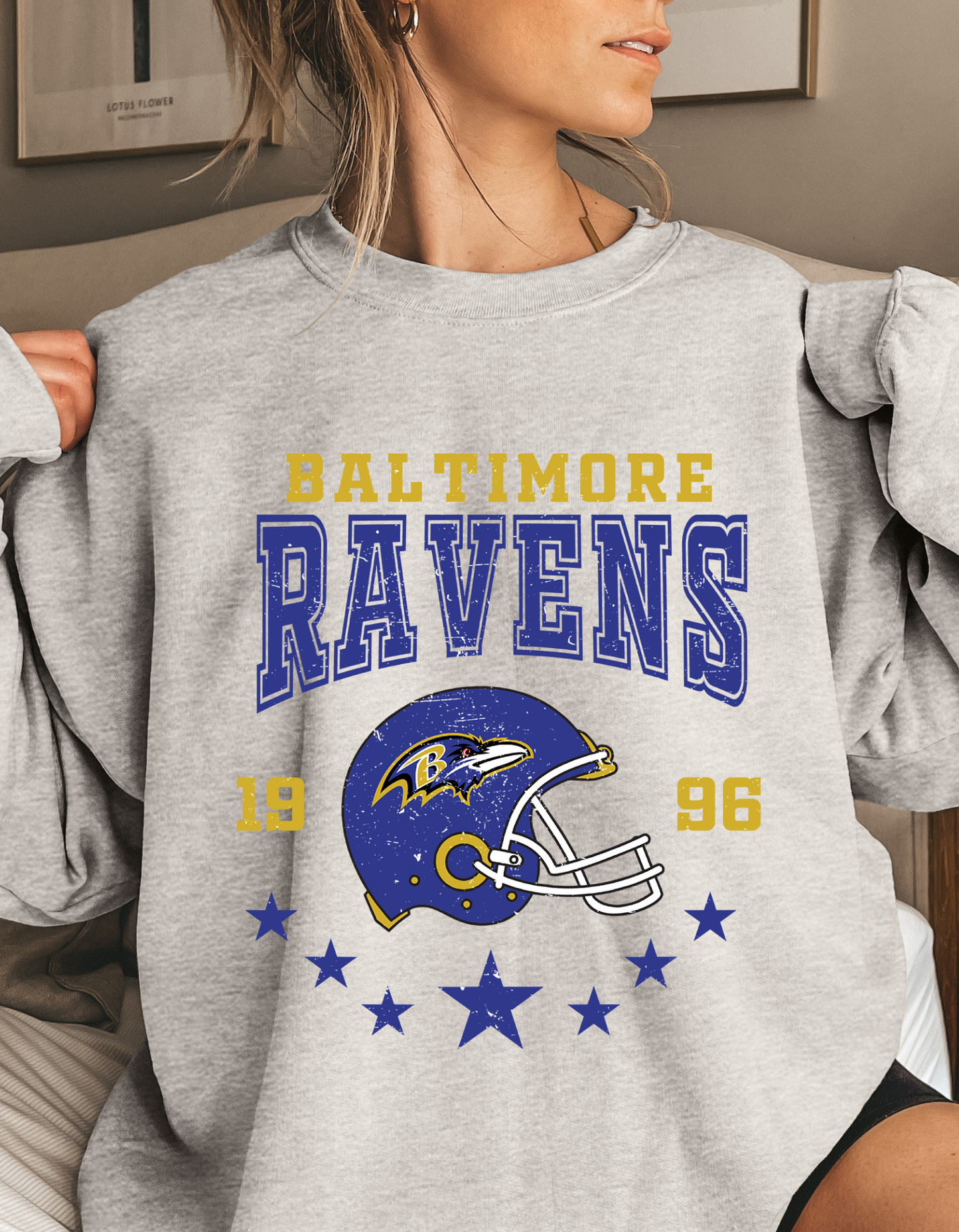 Vintage NFL Football Team Crewneck
