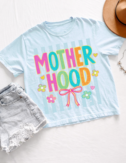 Preppy Motherhood Cropped Boxy Tee
