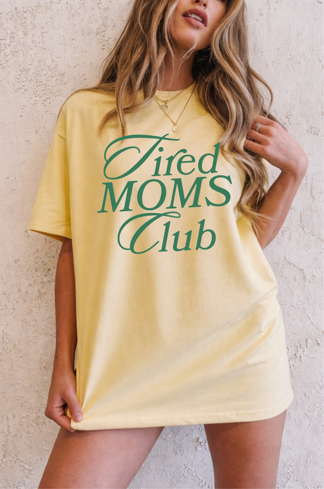 Tired Moms Club Graphic Tee