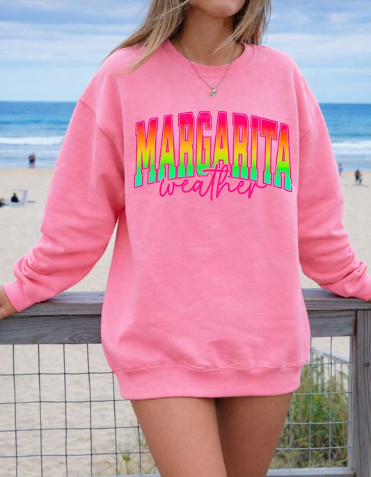 Margarita Weather Crewneck Sweater