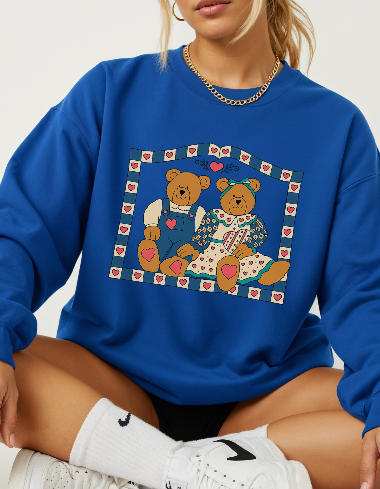 Vintage Thrift Bears Crewneck Sweater