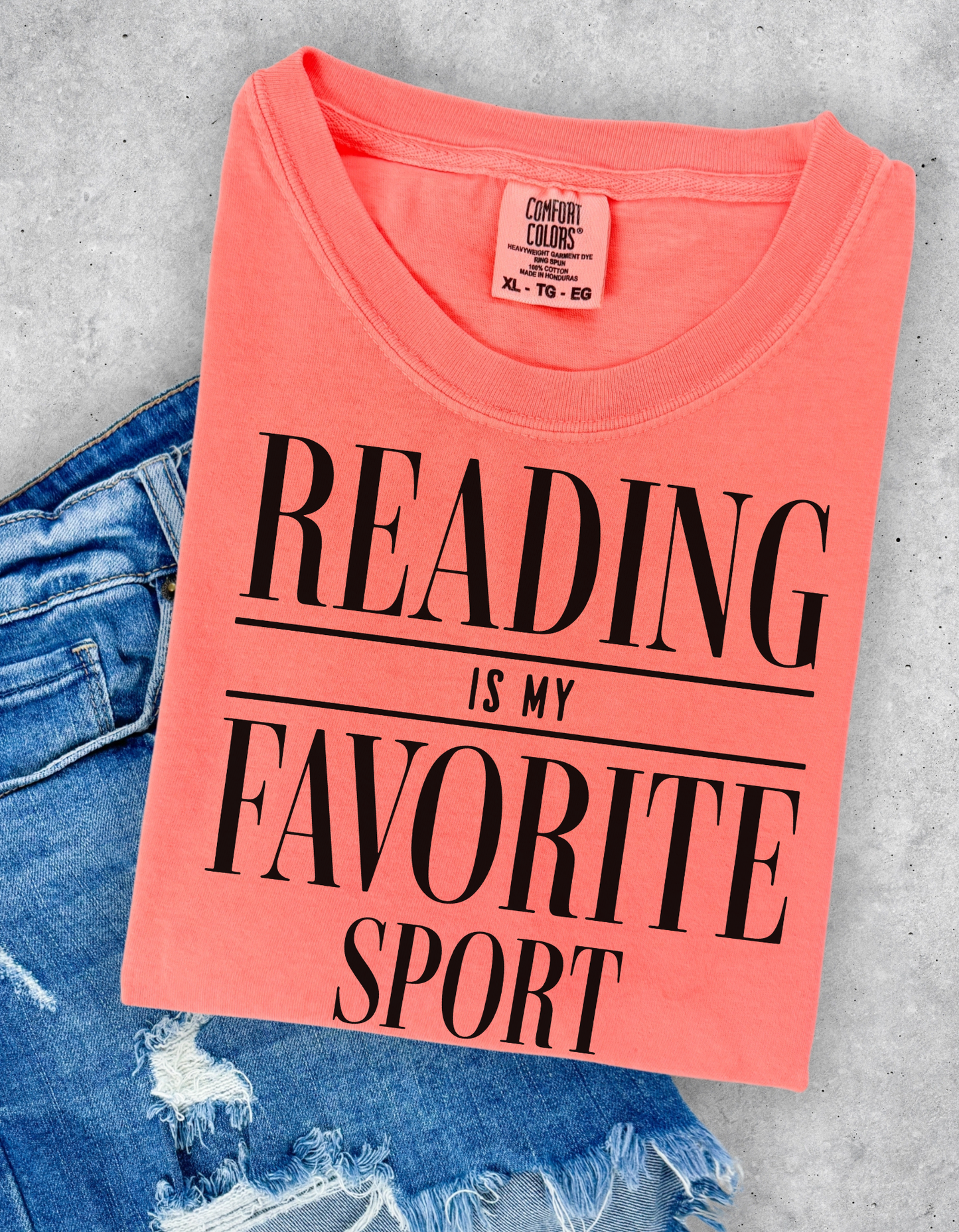 Reading is my Favorite Sport Tshirt