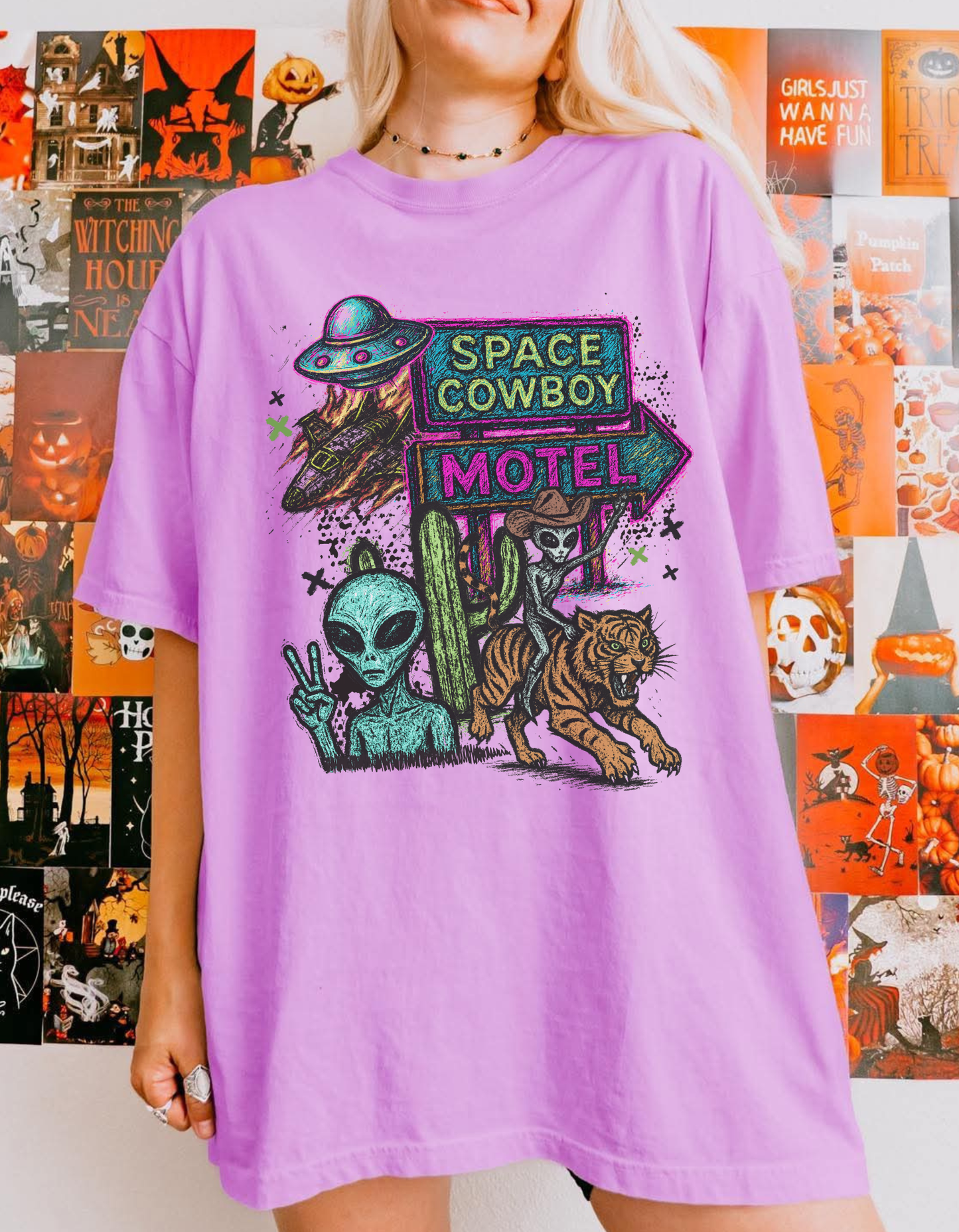 Space Cowboy Motel Graphic Tee