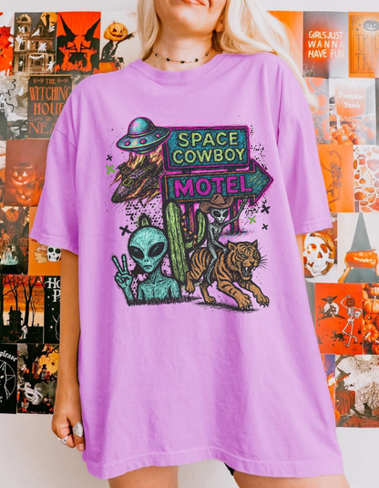 Space Cowboy Motel Graphic Tee