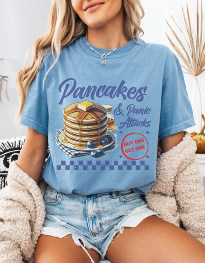 Pancakes and Panic Attacks Graphic Tee