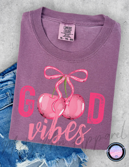 Good vibes graphic tee