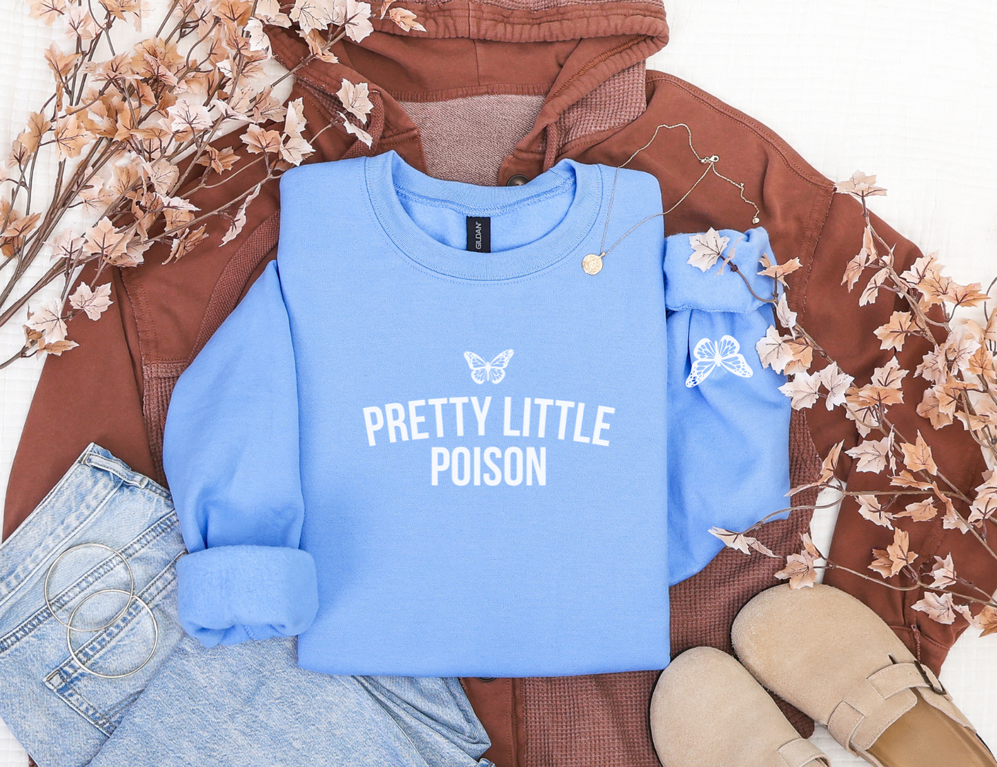 Pretty Little Poison Crewneck Sweater