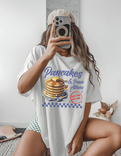 Pancakes and Panic Attacks Graphic Tee