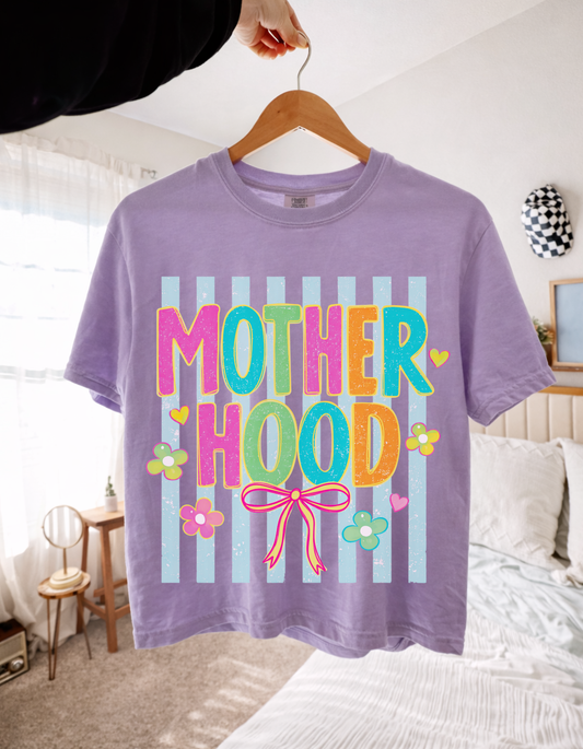 Preppy Motherhood Cropped Boxy Tee