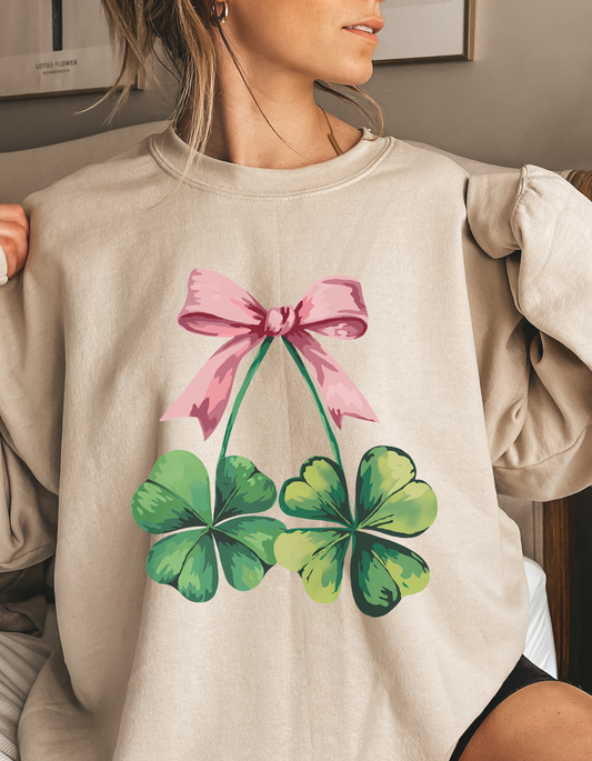 Clover Coquette Crewneck sweater