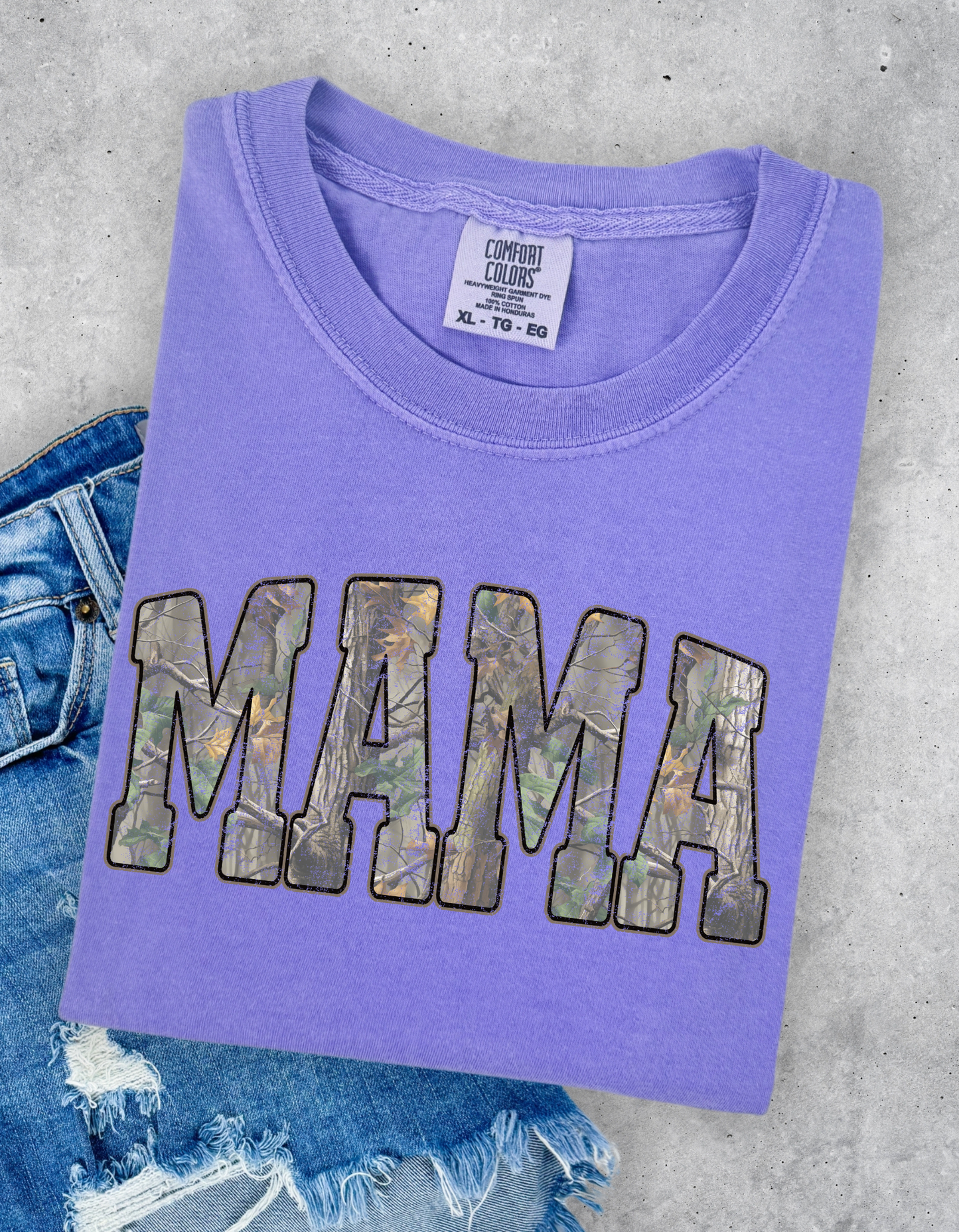 Camo Mama Graphic Tee