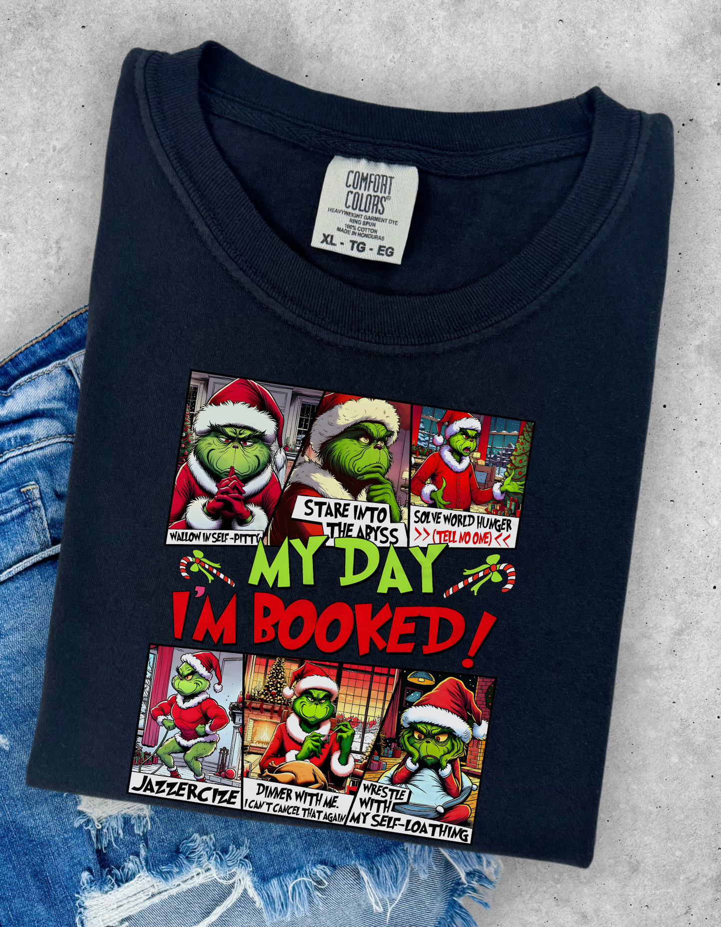 My day is booked graphic tshirt