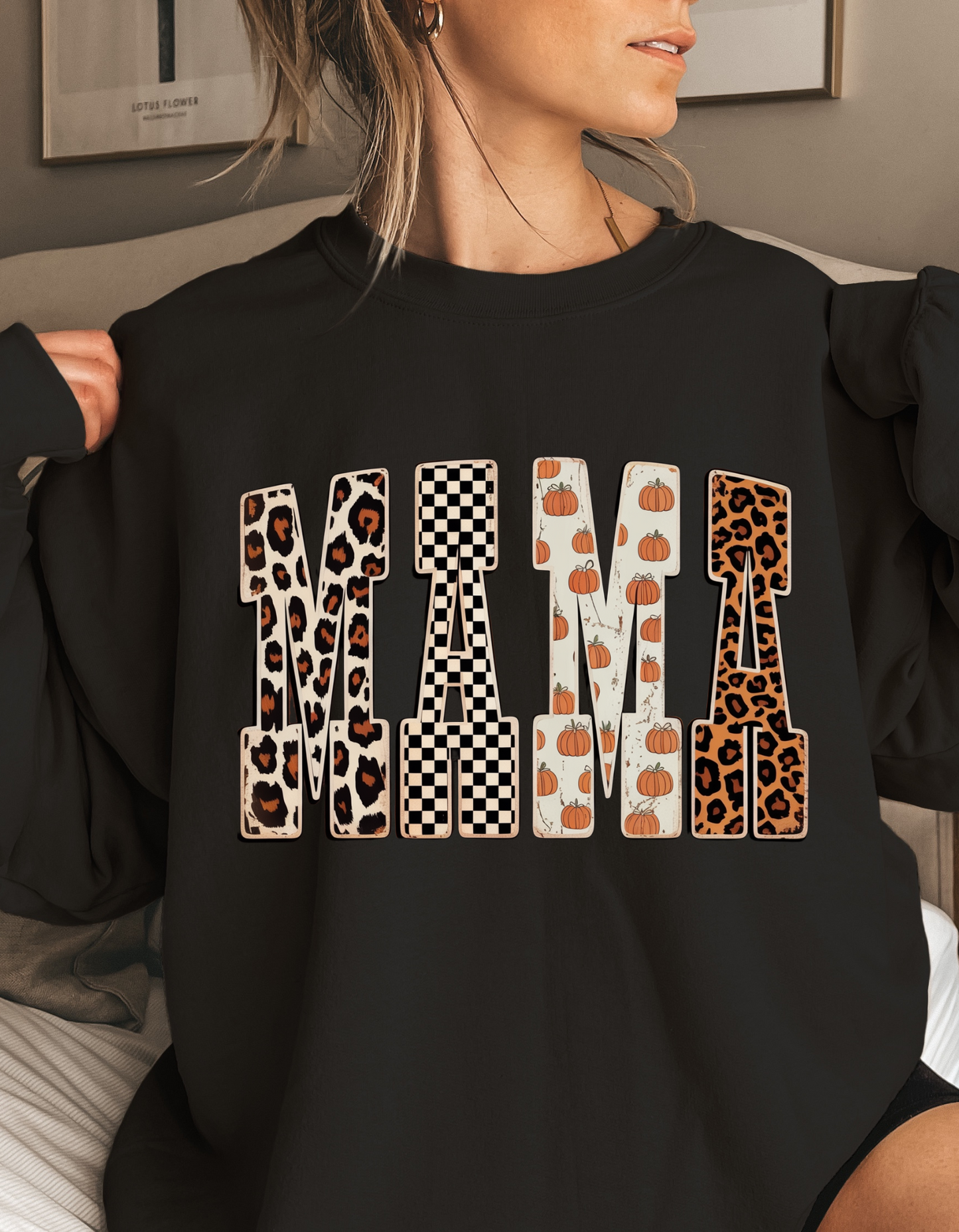 Autumn Mama Crewneck Sweater