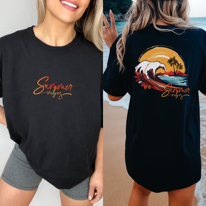 Summer Vibes Graphic Tshirt