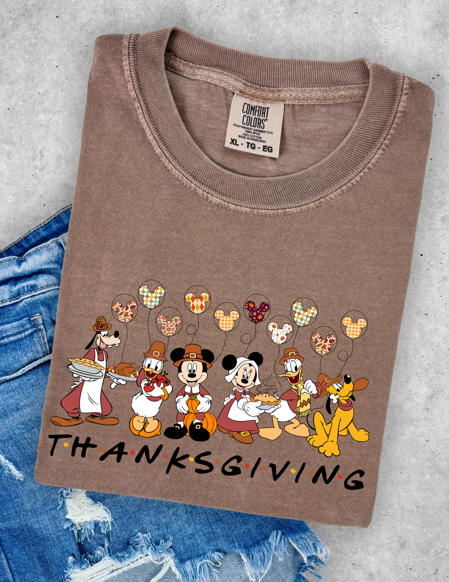 Mickey & friends Thanksgiving Tshirt