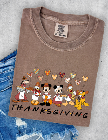 Mickey & friends Thanksgiving Tshirt