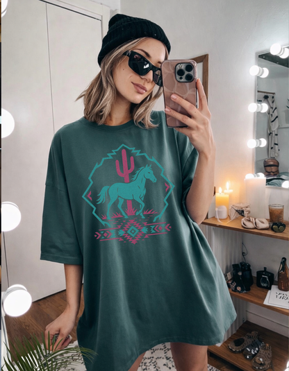 Western Horse Graphic Tee