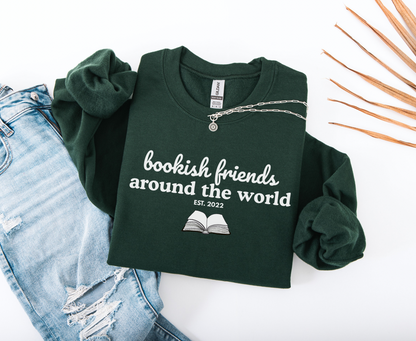 (Pre-order) Bookish Friends Crewneck Sweater
