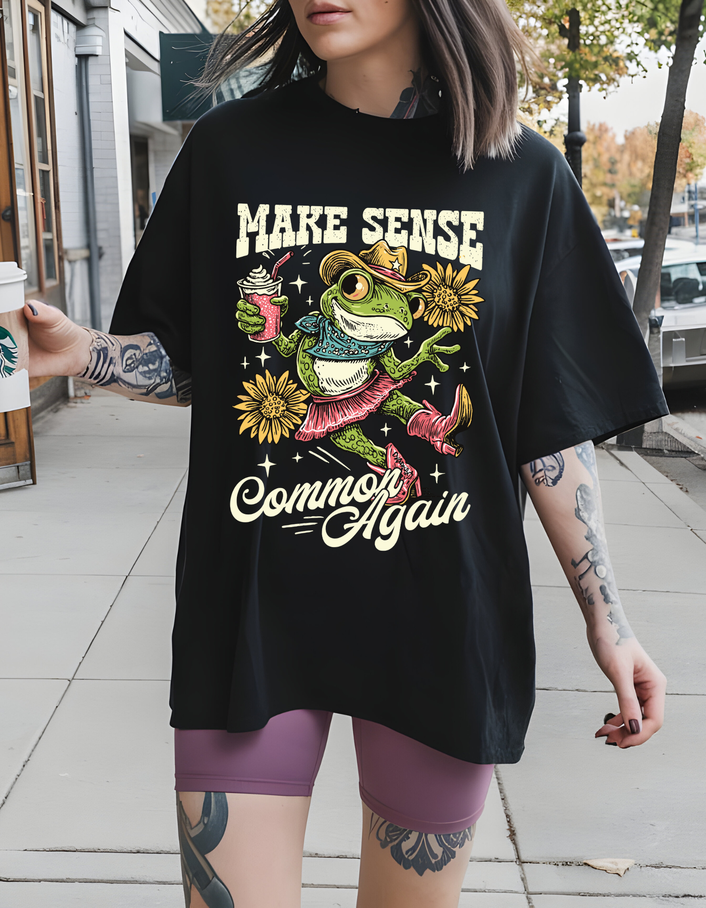 Make Sense Common Again Graphic Tee