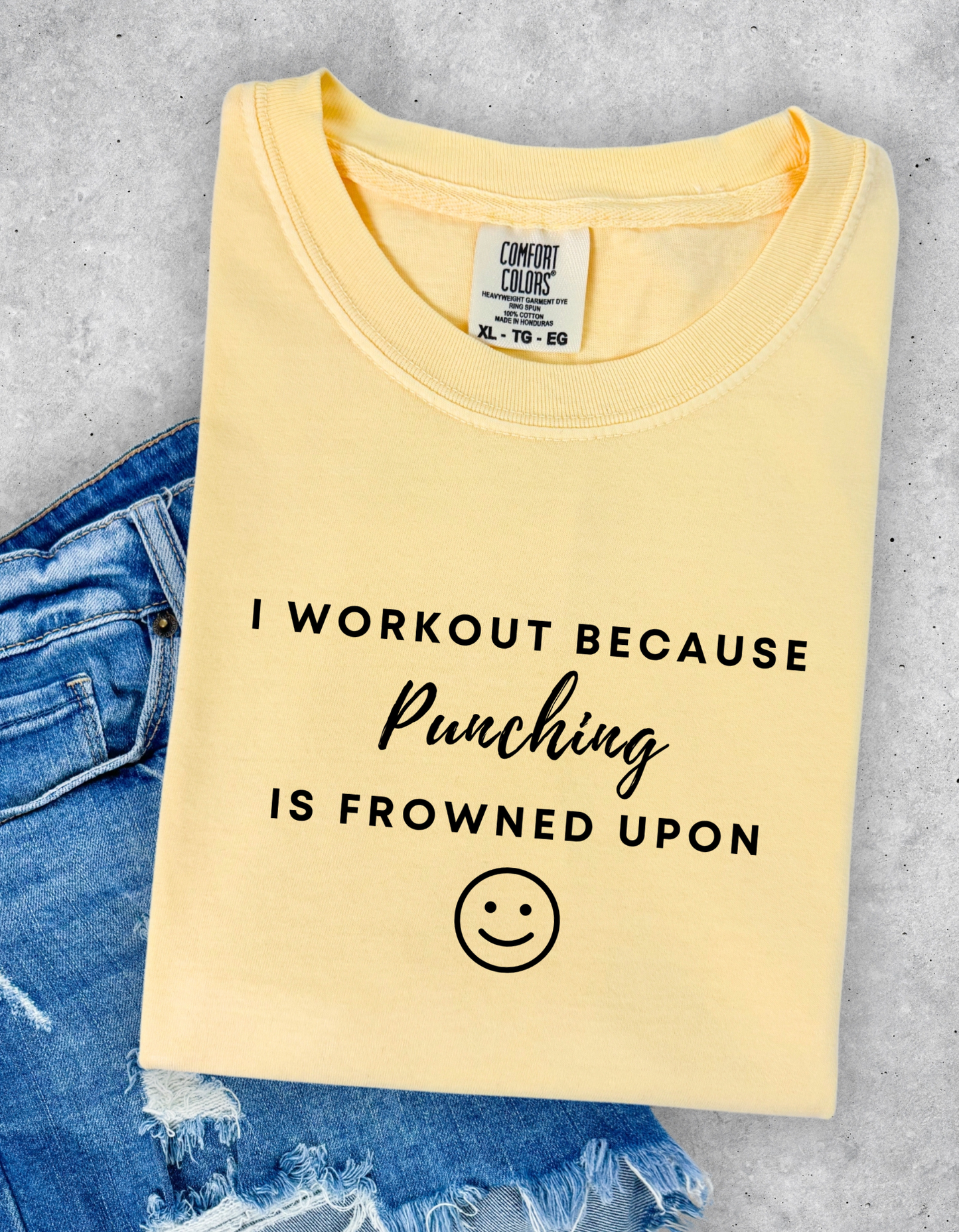 Punching is frowned upon Graphic Tshirt