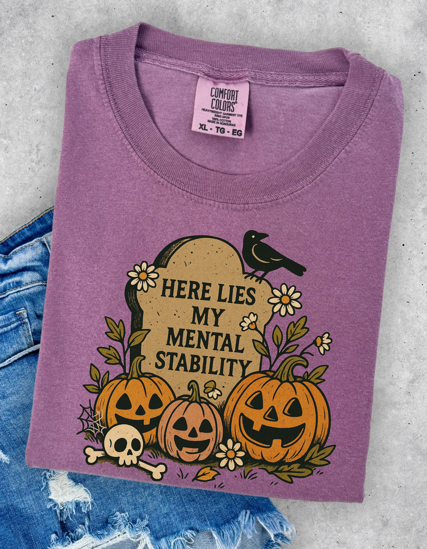 Mental stability graphic tee