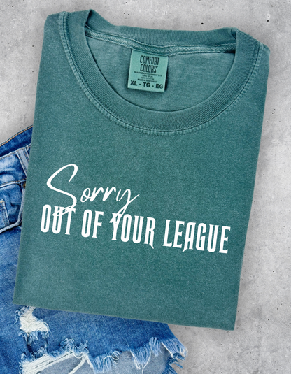 Out of your League Graphic Tee