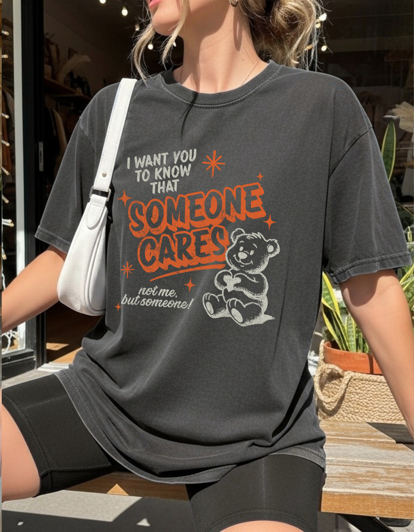 Someone Cares Graphic Tee