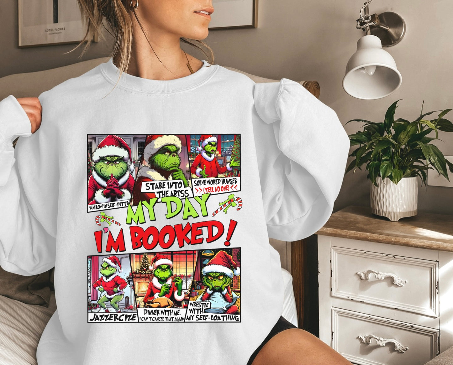 Wallow in self pity crewneck