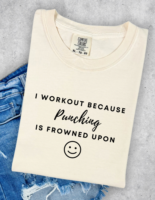 Punching is frowned upon Graphic Tshirt