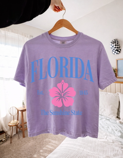 Florida Cropped Boxy Tee