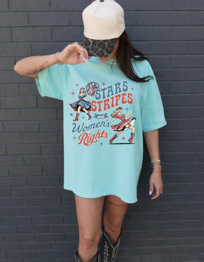 Stars Stripes Women’s Rights Graphic Tee