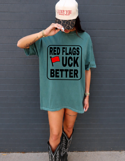 Red flags Graphic tee