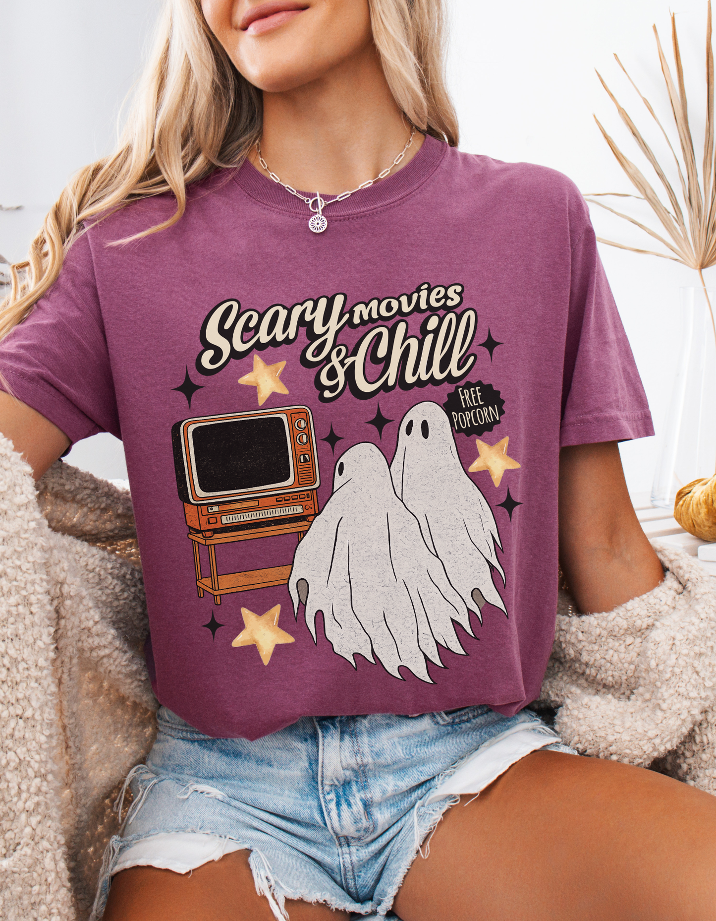 Scary movies and Chill Tee