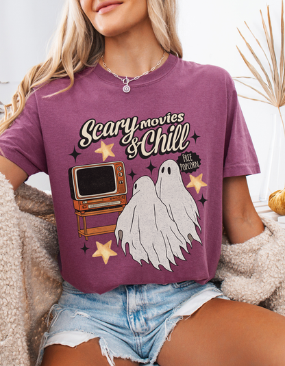 Scary movies and Chill Tee