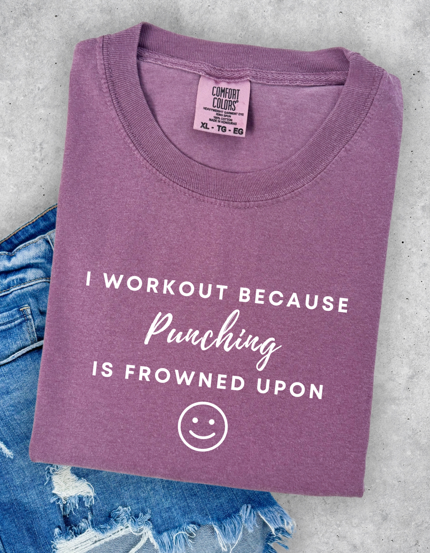 Punching is frowned upon Graphic Tshirt