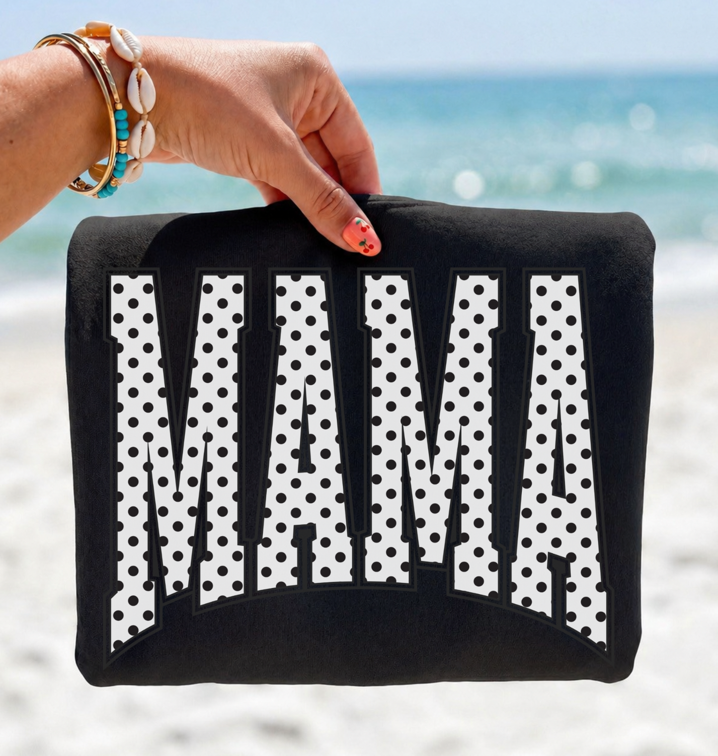 Polka dot Mama Tee