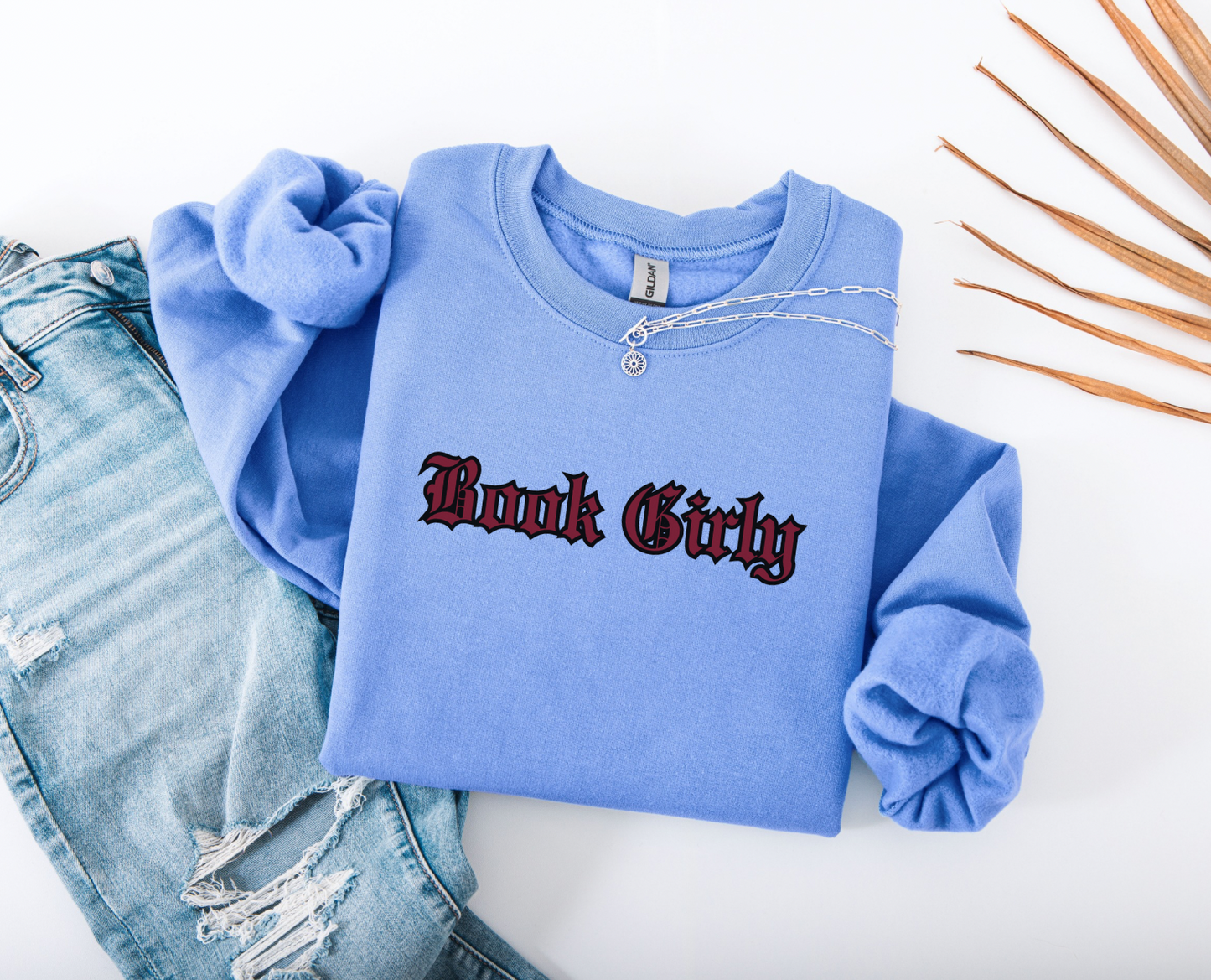Book girly Crewneck Sweater