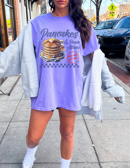Pancakes and Panic Attacks Graphic Tee