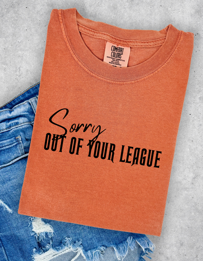Out of your League Graphic Tee