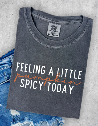 Feeling a little Pumpkin Spicy Today Graphic Tee