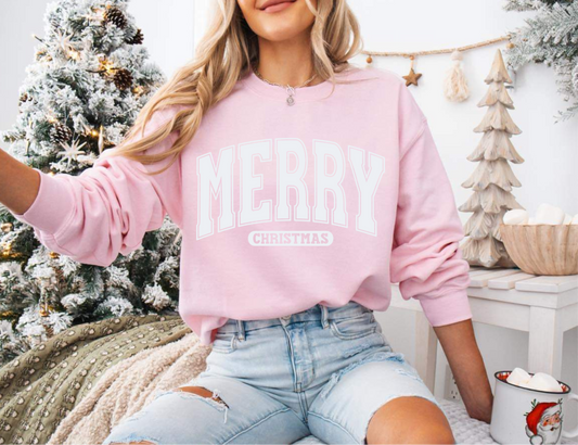 Merry Christmas crewneck sweater (pre-order)