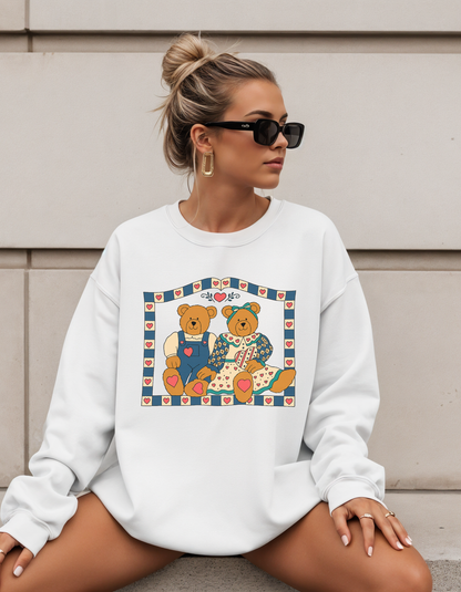 Vintage Thrift Bears Crewneck Sweater