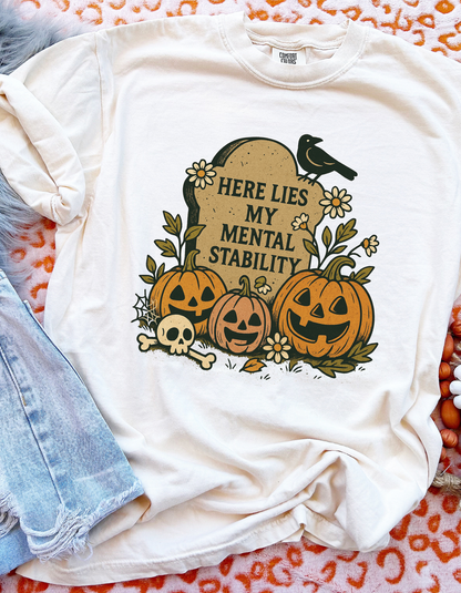 Mental stability graphic tee