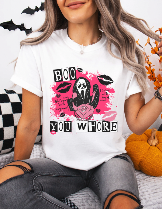 Ghostface x mean girls tee